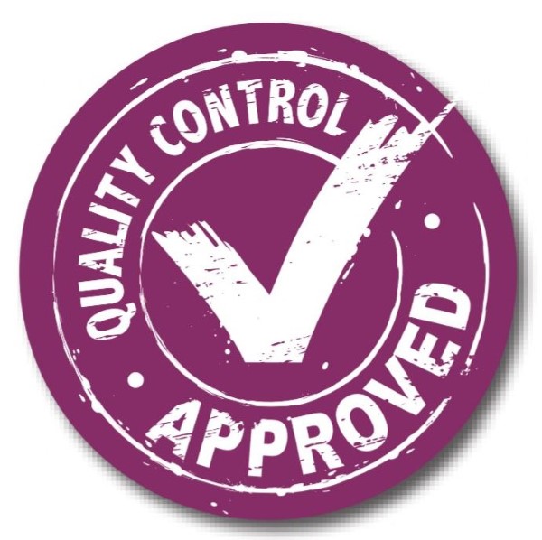 pictogram confirming the approved quality of the product
