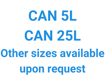 disinfection of cans 5L - 25L
