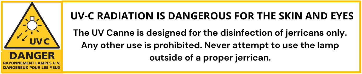 uvcanne radiation uv EN