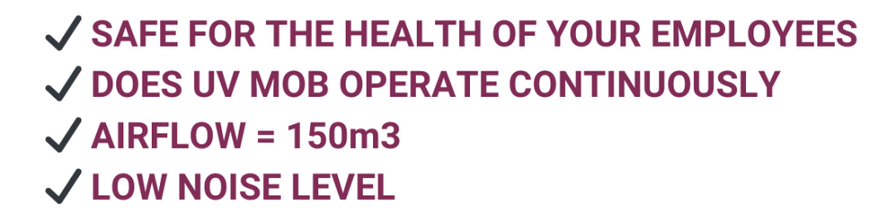 uvmob respire tour de désinfection